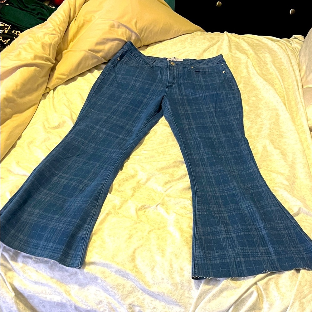 A   Flying Angel Flared Jeans